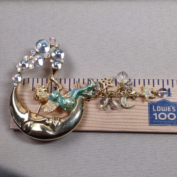 Kirk's Folly "Pipedream Fairy" Brooch - Picture 7 of 11